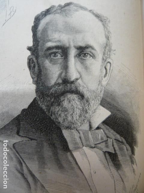 Arte: JOSE MARIA ROA BARCENA ESCRITOR MEXICANO GRABADO XILOGRAFICO XILOGRAFIA 1879
