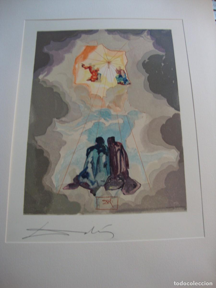 Arte: Salvador Dal&iacute; Xilografia enmarcada