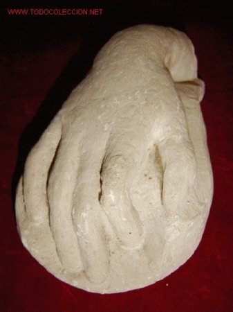 Arte: Estuco MANO DE ESTUDIO - TAMA&Ntilde;O NATURAL - Foto 1