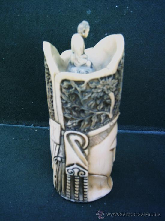 Arte: CABEZA DE BUDA DE MARFILINA, - Foto 2