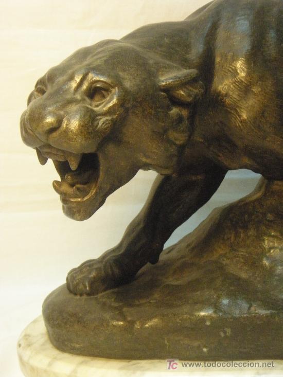 Arte: PANTERA EN CALAMINA DE THOMAS CARTIER - Foto 7
