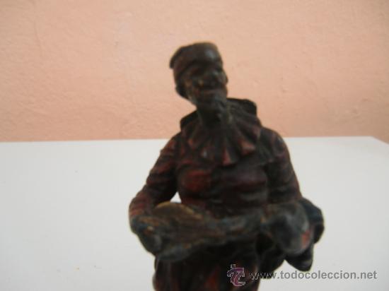 Arte: Figura antigua de metal - Foto 2