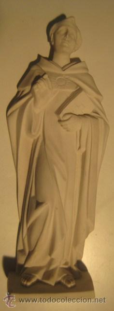 Arte: Santo Tom&aacute;s en marmolina (placa) - Foto 2
