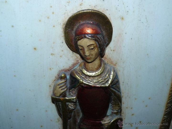 Arte: PANEL CON TRES IM&Aacute;GENES RELIGIOSAS - Foto 2
