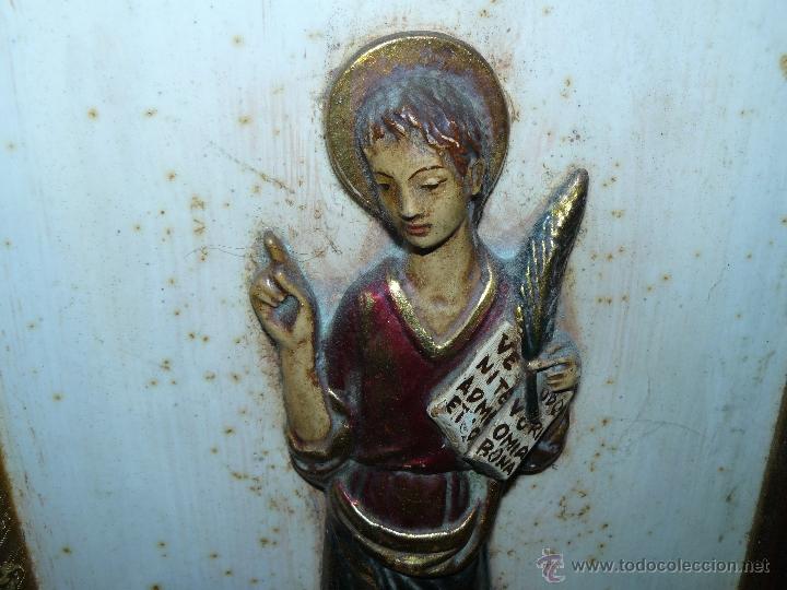 Arte: PANEL CON TRES IM&Aacute;GENES RELIGIOSAS - Foto 4