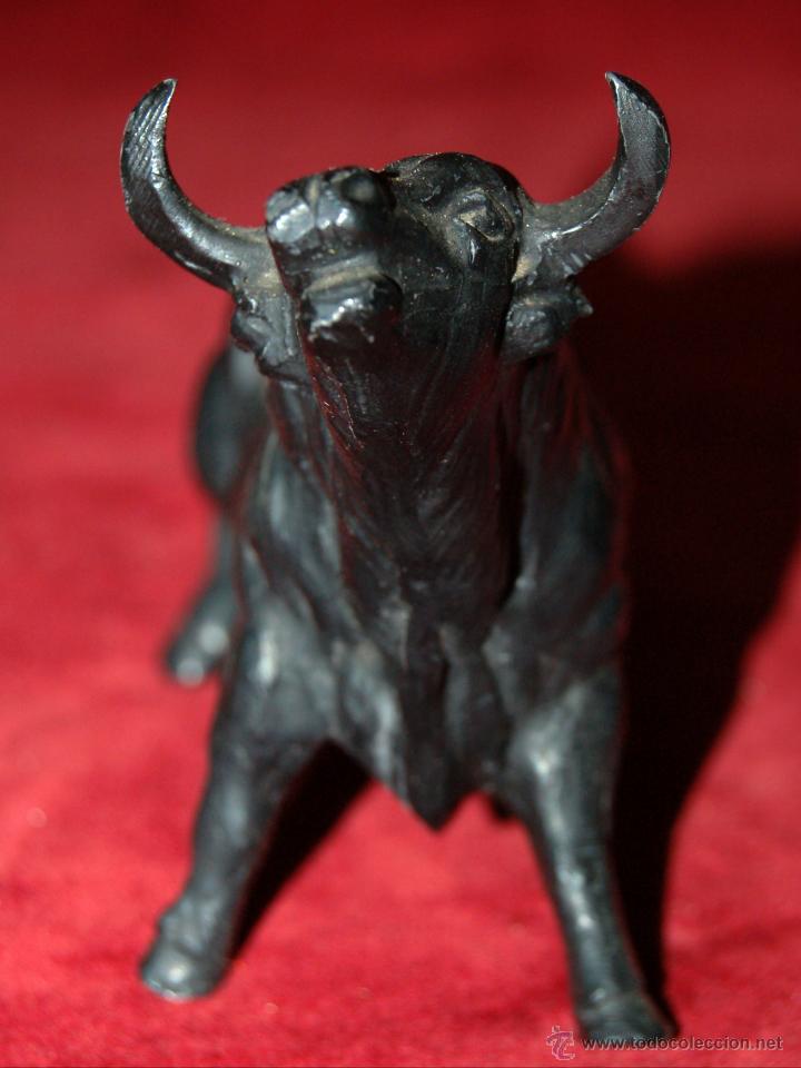 Arte: TORO EN CALAMINA PATINADA DE LOS A&Ntilde;OS 50 - Foto 7