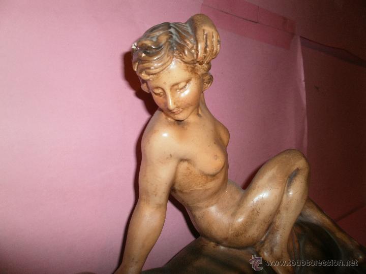 Arte: FIGURA DE DESNUDO ART-DECO - Foto 2