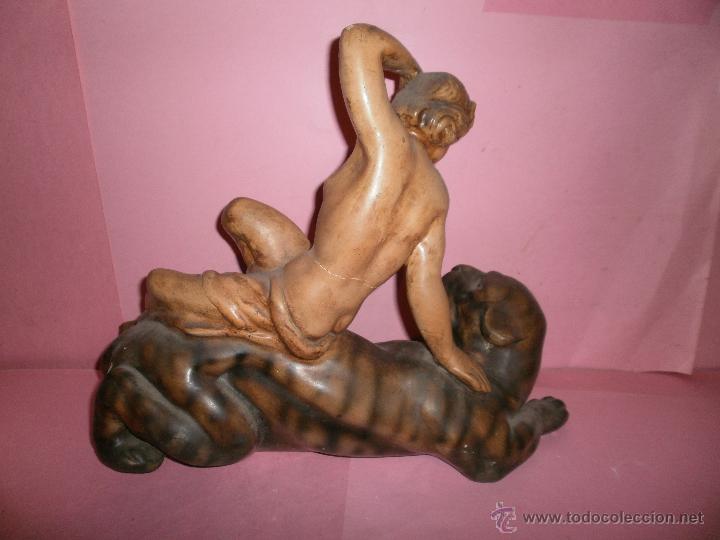 Arte: FIGURA DE DESNUDO ART-DECO - Foto 6