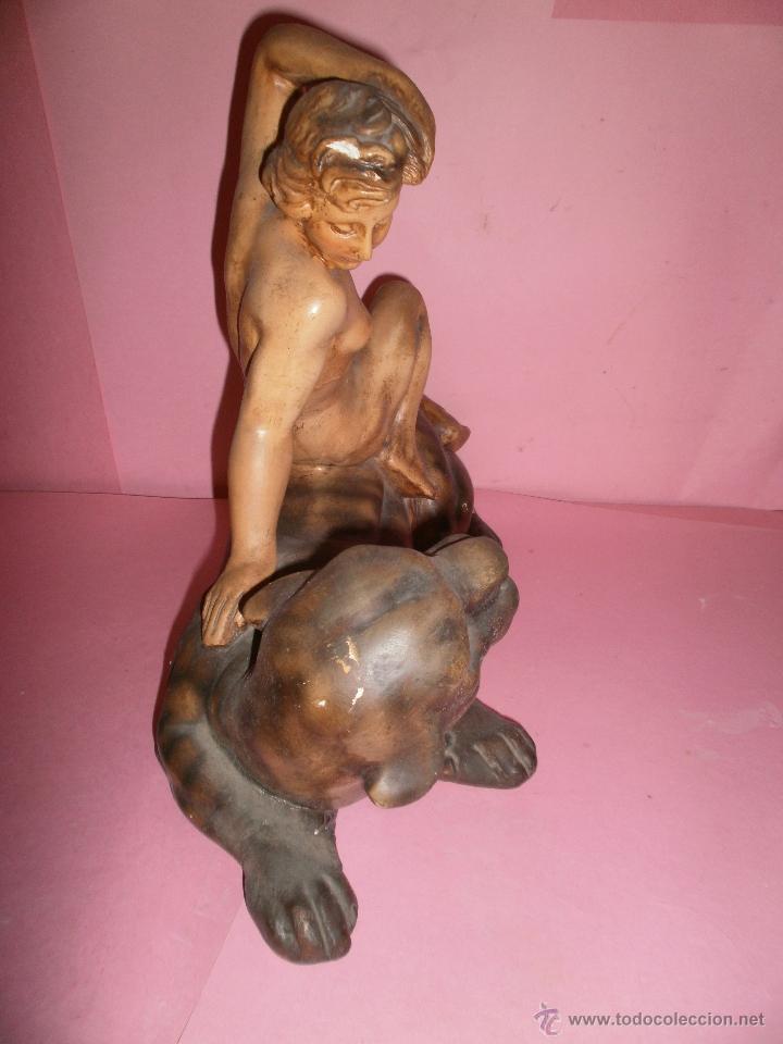 Arte: FIGURA DE DESNUDO ART-DECO - Foto 7
