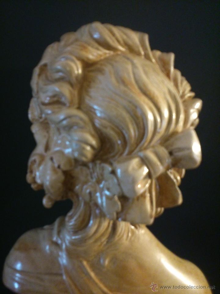 Arte: * ANTIGUO BUSTO DE ESTUCO - Foto 7