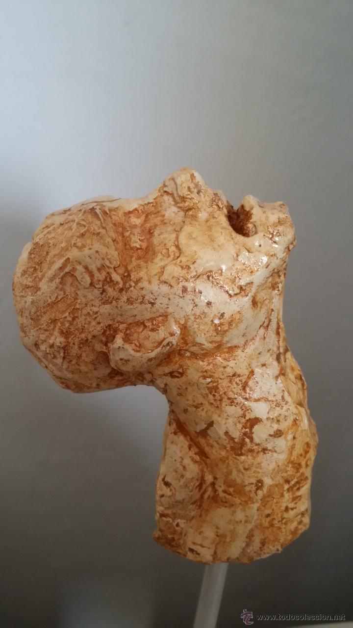 Arte: Busto de escayola policromado 2 / 24 cm - Foto 3