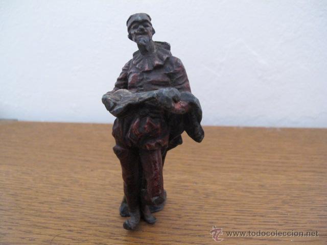 Arte: Figura antigua de metal - Foto 4
