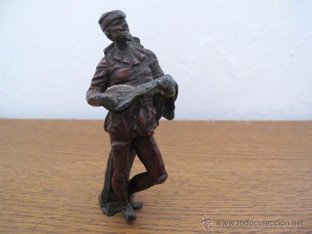 Arte: Figura antigua de metal - Foto 5