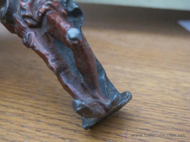 Arte: Figura antigua de metal - Foto 13