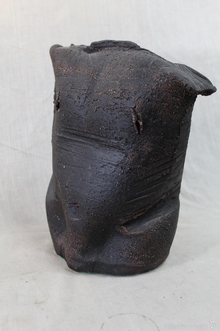Arte: BUSTO DE HOMBRE EN CERAMICA - Foto 3