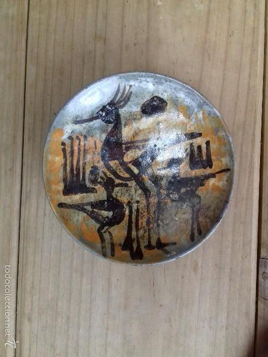 Arte: peque&ntilde;o plato de Vallauris - Foto 1