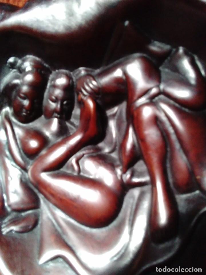 Arte: Buda con escena er&oacute;tica en la base de la figura e invisible al exterior - Foto 2
