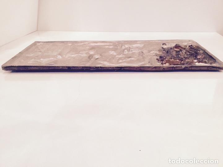 Arte: RELIEVE EN METAL ESMALTADO DEL GUERNICA - Foto 4
