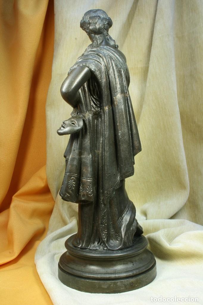 Arte: Musa del teatro de calamina. S.XIX - Foto 5