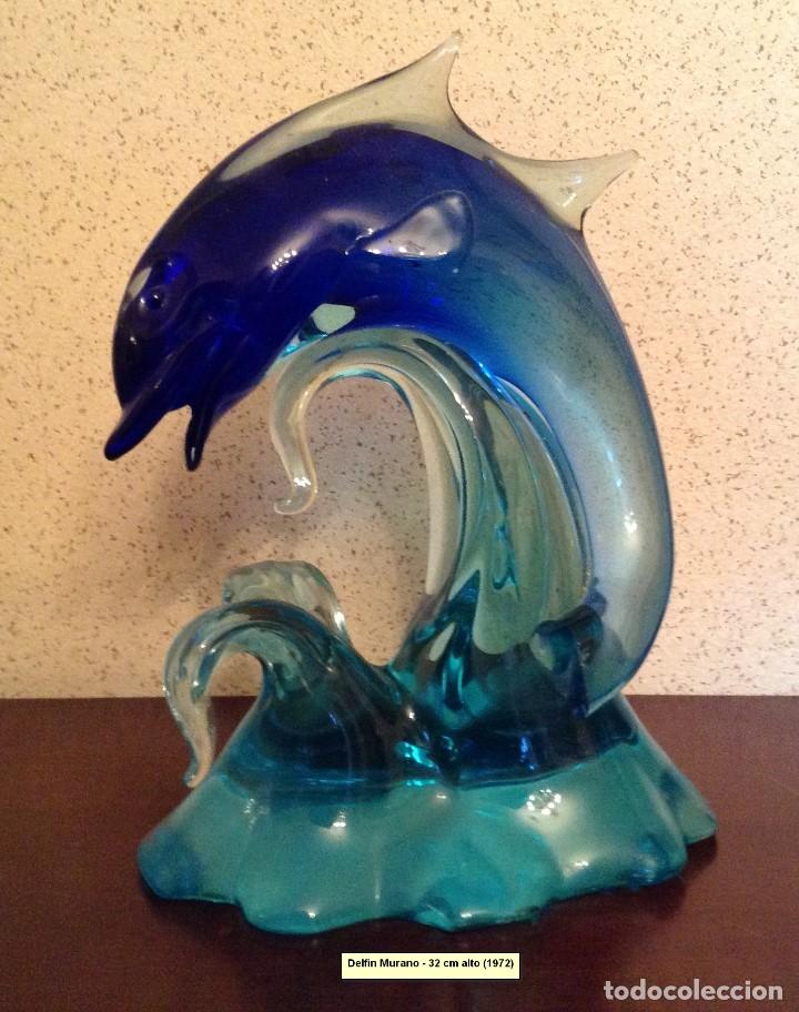 Arte: Delfin azul Murano - Foto 1