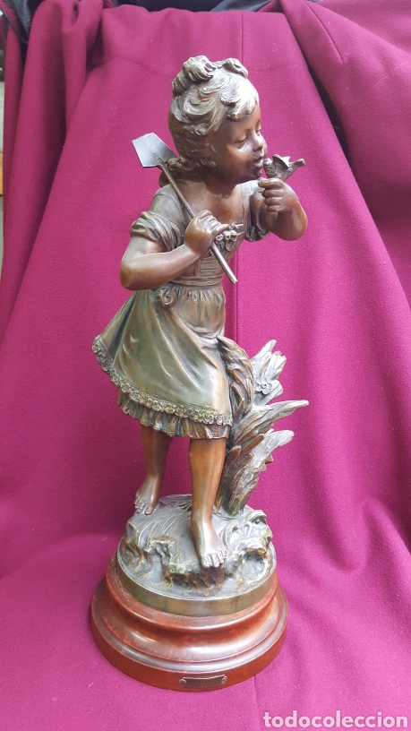 Arte: PRECIOSA FIGURA DE CALAMINA - Foto 1