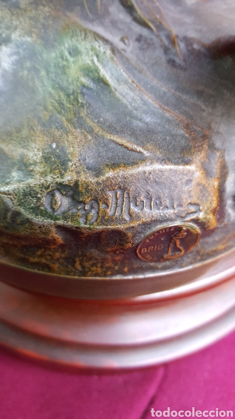 Arte: PRECIOSA FIGURA DE CALAMINA - Foto 4