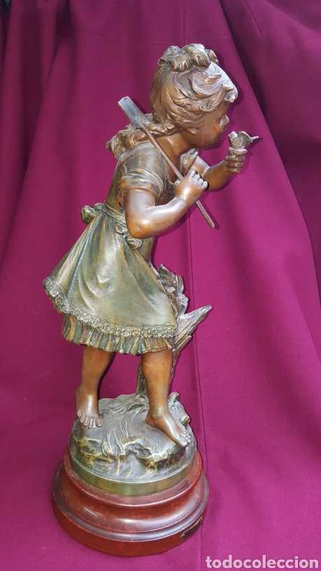 Arte: PRECIOSA FIGURA DE CALAMINA - Foto 7