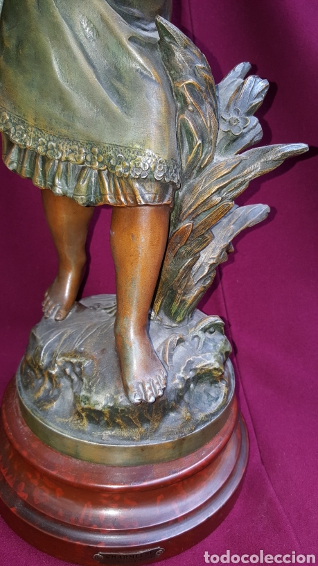 Arte: PRECIOSA FIGURA DE CALAMINA - Foto 10