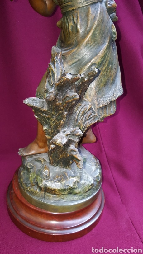 Arte: PRECIOSA FIGURA DE CALAMINA - Foto 11