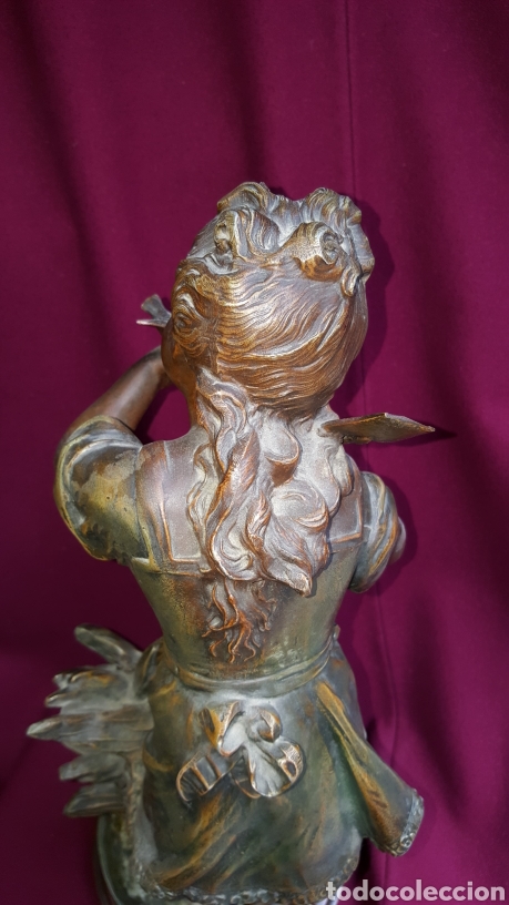 Arte: PRECIOSA FIGURA DE CALAMINA - Foto 12