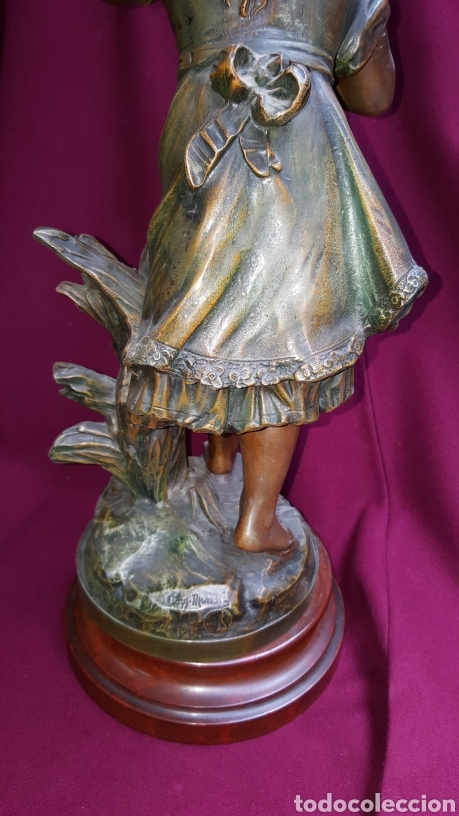 Arte: PRECIOSA FIGURA DE CALAMINA - Foto 13
