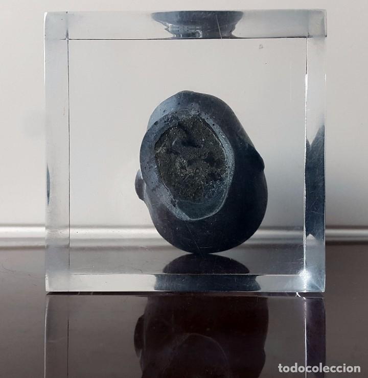 Arte: PEQUE&Ntilde;A CABEZA DE NI&Ntilde;O EGIPCIO. - Foto 6