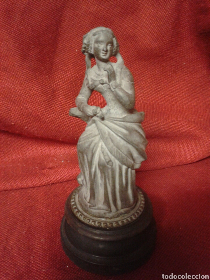 Arte: ANTIGUA FIGURA DE MUJER - Foto 1