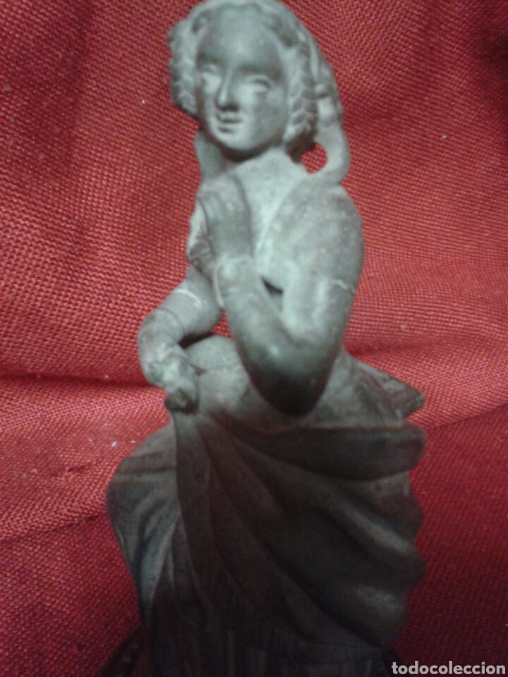Arte: ANTIGUA FIGURA DE MUJER - Foto 7