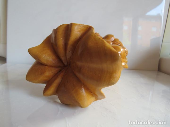 Arte: TALLA ORIENTAL EN MADERA - BUDA - Foto 6
