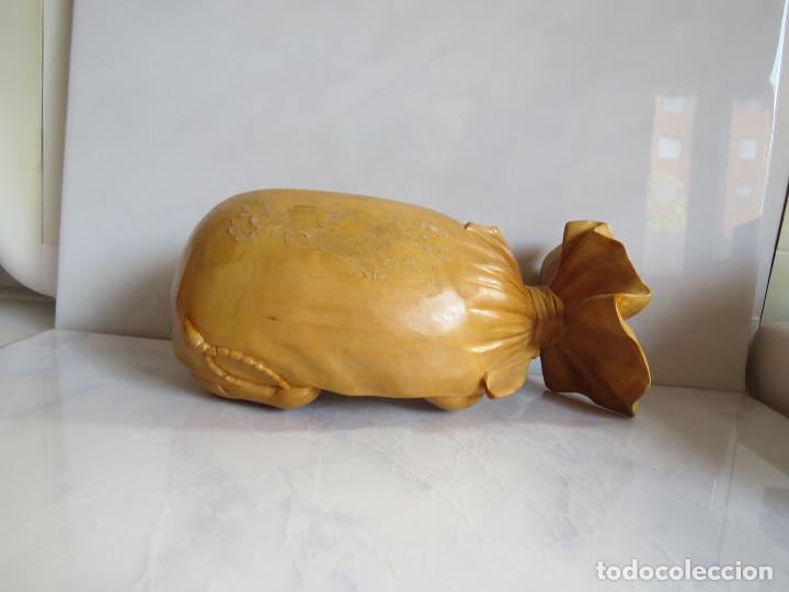 Arte: TALLA ORIENTAL EN MADERA - BUDA - Foto 11