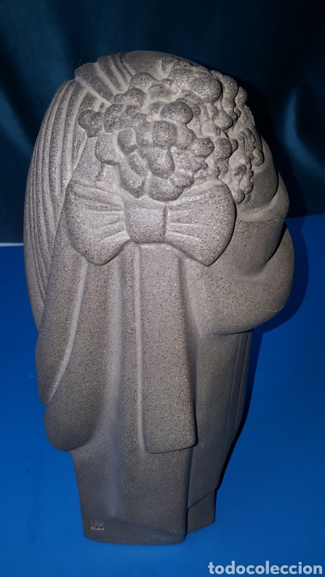 Arte: PRECIOSO BUSTO DE MUJER CON TOCADO - Foto 16