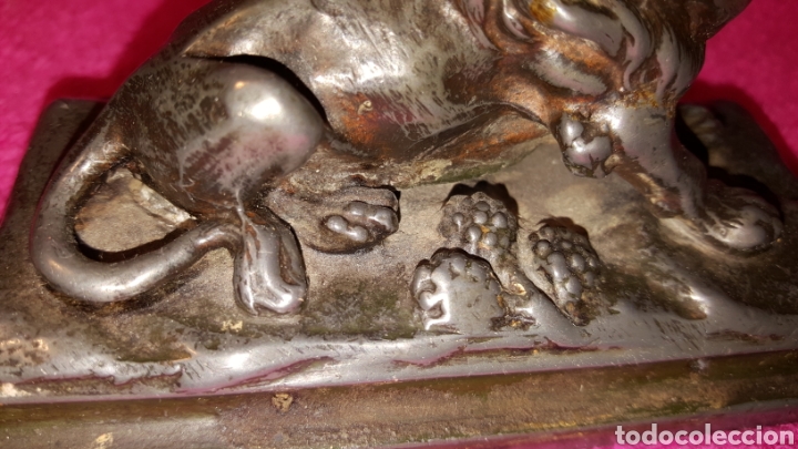 Arte: FIGURA ANTIGUA DE LE&Oacute;N - Foto 7