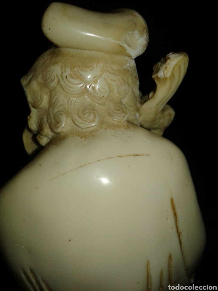 Arte: ANTIGUAS FIGURA PASTA MARFIL - Foto 7