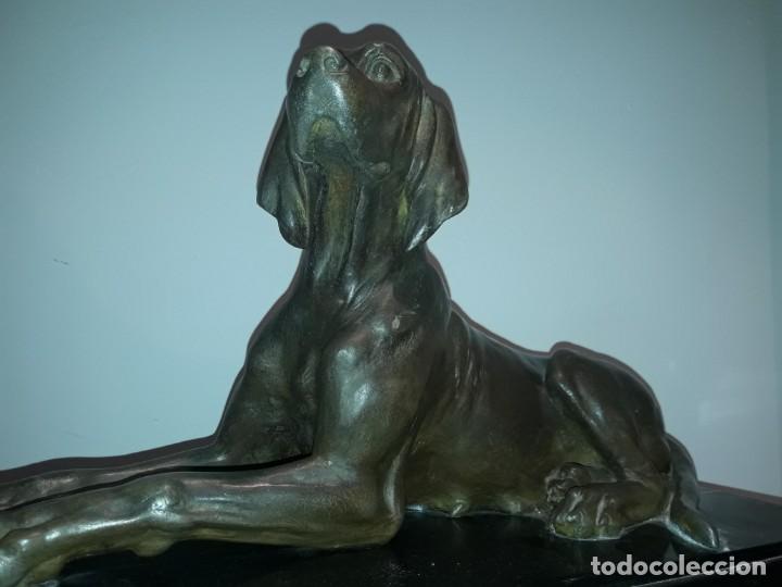 Arte: Escultura de calamina art. Deco. - Foto 2