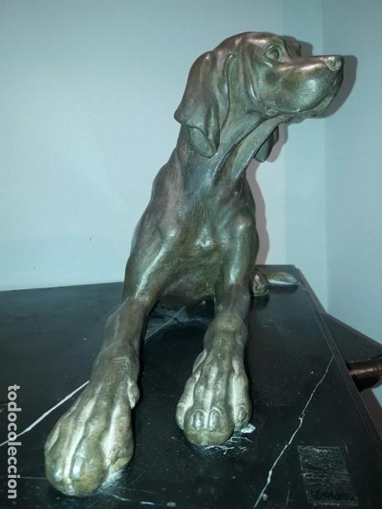 Arte: Escultura de calamina art. Deco. - Foto 4