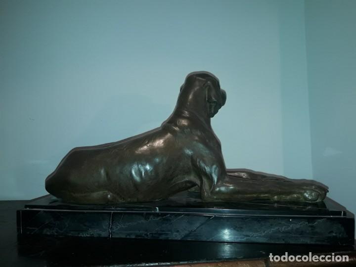 Arte: Escultura de calamina art. Deco. - Foto 5