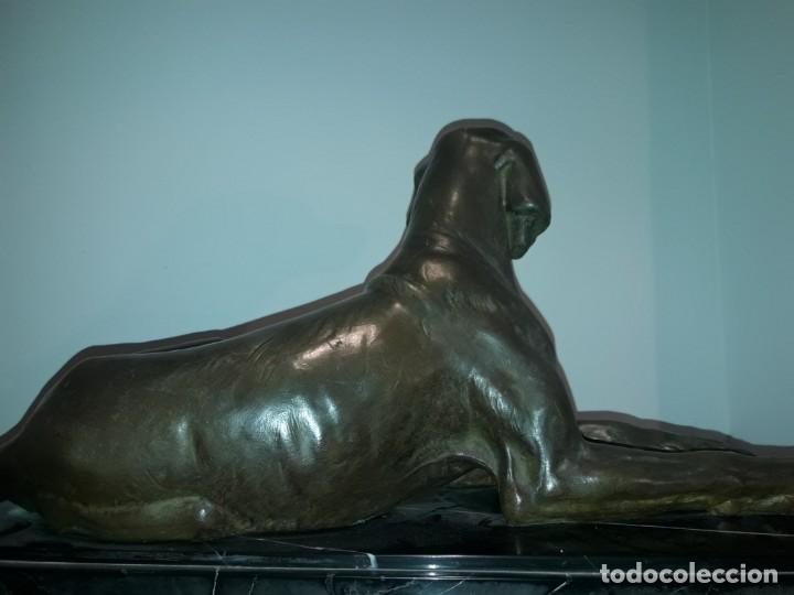 Arte: Escultura de calamina art. Deco. - Foto 6