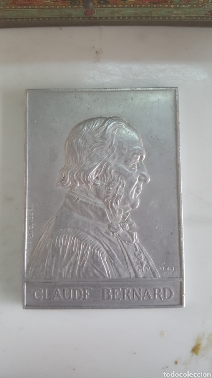 Arte: placa de Claude Bernard - Foto 1