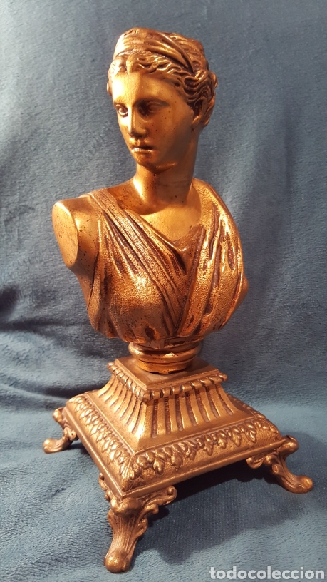 Arte: BUSTO DE MUJER SOBRE PEANA - Foto 2