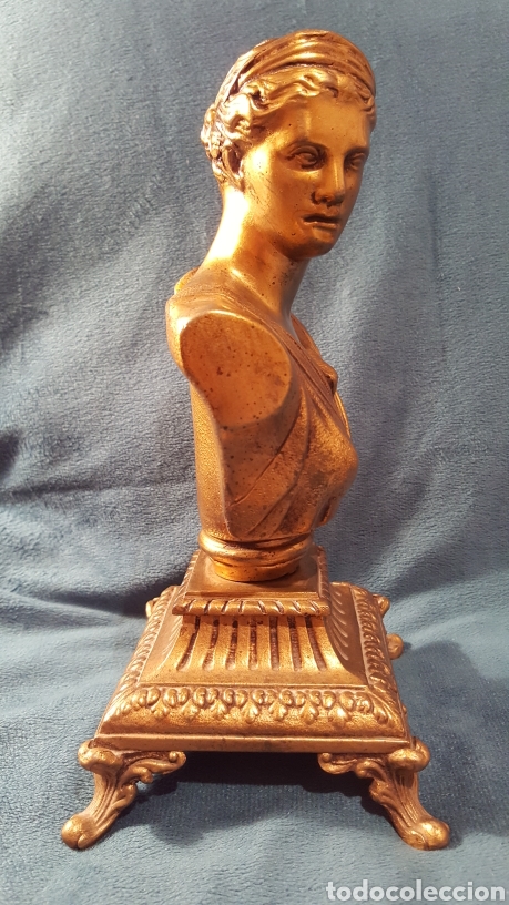 Arte: BUSTO DE MUJER SOBRE PEANA - Foto 3