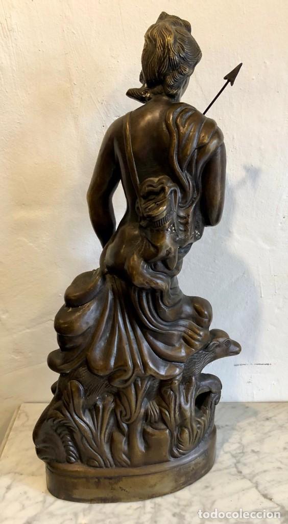 Arte: ESCULTURA DE BRONCE CAZADOR - Foto 2
