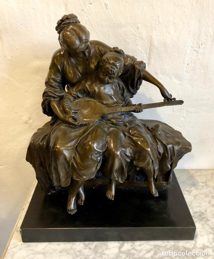 Arte: ESCULTURA DE BRONCE FIRMADA - Foto 1