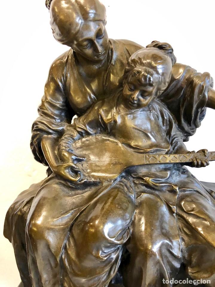 Arte: ESCULTURA DE BRONCE FIRMADA - Foto 2