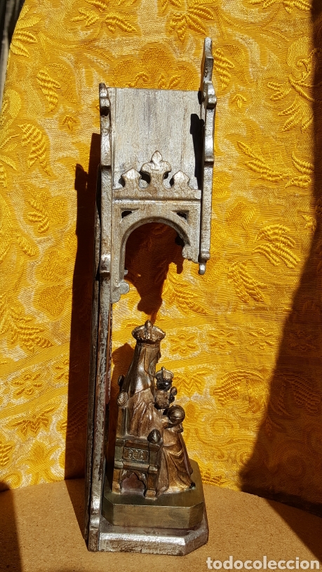 Arte: NUESTRA SE&Ntilde;ORA DE MONTSERRAT EN HORNACINA - Foto 2